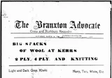 The Branxton Advocate: Greta and Rothbury Recorder