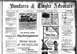 Bundarra and Tingha Advocate