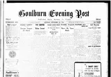 Goulburn Evening Post