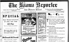 The Kiama Reporter and Illawarra Journal
