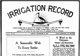 Irrigation Record