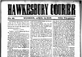 Hawkesbury Courier and Agricultural and General Advertiser