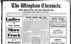 The Wingham Chronicle and Manning River Observer