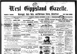 West Gippsland Gazette