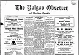 The Yalgoo Observer and Murchison Chronicle