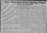 The Carnamah-Three Springs Times and Arrino Advertiser