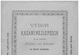 Výbor Kázání Nejlepších Ze 40 Ročníků ''Prediger Und Katechet'' Na Způsob Missijních