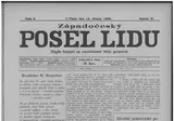 Západočeský Posel Lidu