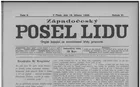 Západočeský Posel Lidu