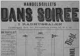 Handelsgillets dans Soirée I Rådhussalen