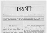 Idrott