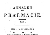 Annalen Der Pharmacie