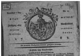 Allgemeines Intelligenz- Oder Wochenblatt Für Sämtlich-Hochfürstlich-Badische Lande