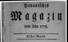 Hanauisches Magazin