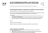 Blad Gemeenschappelijke Regeling Van Parkschap Nationaal Park de Biesbosch