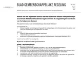 Blad Gemeenschappelijke Regeling Van Veiligheidsregio Zaanstreek-Waterland