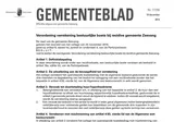 Gemeenteblad Van Zeevang