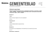 Gemeenteblad Van Bussum