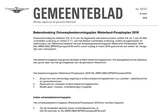 Gemeenteblad Van Waterland