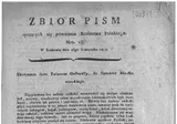 Zbiór Pism Tyczących Się Powstania Królestwa Polskiego