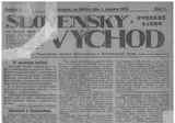 Slovenský Východ