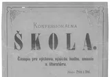 Konfessionálna Škola