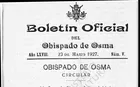 Boletín Oficial Del Obispado de Osma