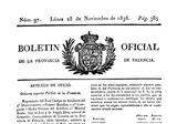 Boletín Oficial de la Provincia de Palencia