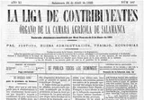 La Liga de Contribuyentes de Salamanca