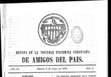 Revista de la Sociedad Económica de Segovia de Amigos Del País