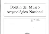 Boletín Del Museo Arqueológico Nacional