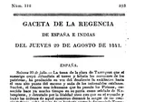 Gaceta de la Regencia de España E Indias