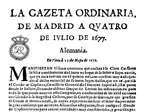 Gazeta Ordinaria de Madrid