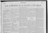 Los Domingos de la Gaceta Universal