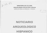 Noticiario Arqueológico Hispánico