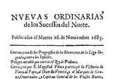 Nuevas Ordinarias de Los Sucesos Del Norte