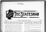 Franklin's Paper the Statesman