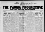 The Paonia Progressive and The Paonia Newspaper