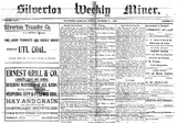 Silverton Weekly Miner and San Juan Democrat