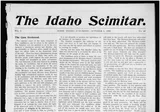 The Idaho Scimitar