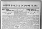 Coeur D'alene Evening Press