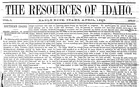 Resources of Idaho
