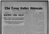 Long Valley Advocate