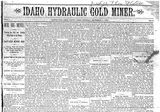 Idaho Hydraulic Gold Miner