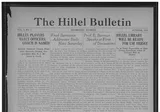 The Hillel Bulletin