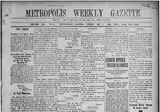 Metropolis Weekly Gazette