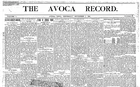 Avoca Record