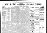 Cedar Rapids Weekly Times