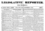 Legislative Reporter