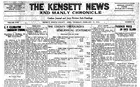 The Kensett News and Manly Chronicle